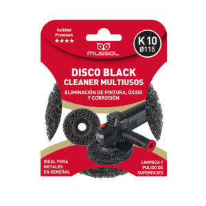 Disco multiuso MUSSOL K10 Black Cleaner