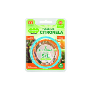 PULSERAS CITRONELA ANTIMOSQUITOS