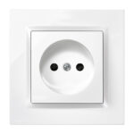 Base enchufe bipolar empotrable SIMON S10 Blanco