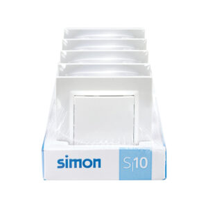 Commutador empotrable SIMON S10 B Pack 5 unidades