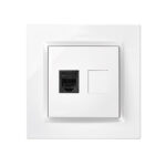 Toma teléfono empotrable SIMON S10 Blanco