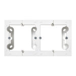 Caja doble superficie empotrable SIMON S10 Blanco