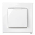 Base enchufe schuko empotrable SIMON S10 Blanco