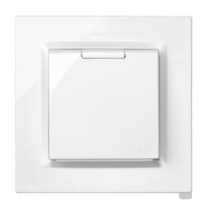 Base enchufe schuko empotrable SIMON S10 Blanco