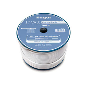 Cable coaxial antena TV digital AXIL100m TIPO 17VATC