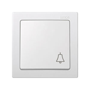Pulsador campana superficie SIMON 73 Loft blanco
