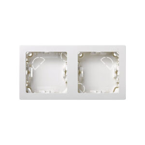 Marco doble superficie SIMON 73 Loft blanco