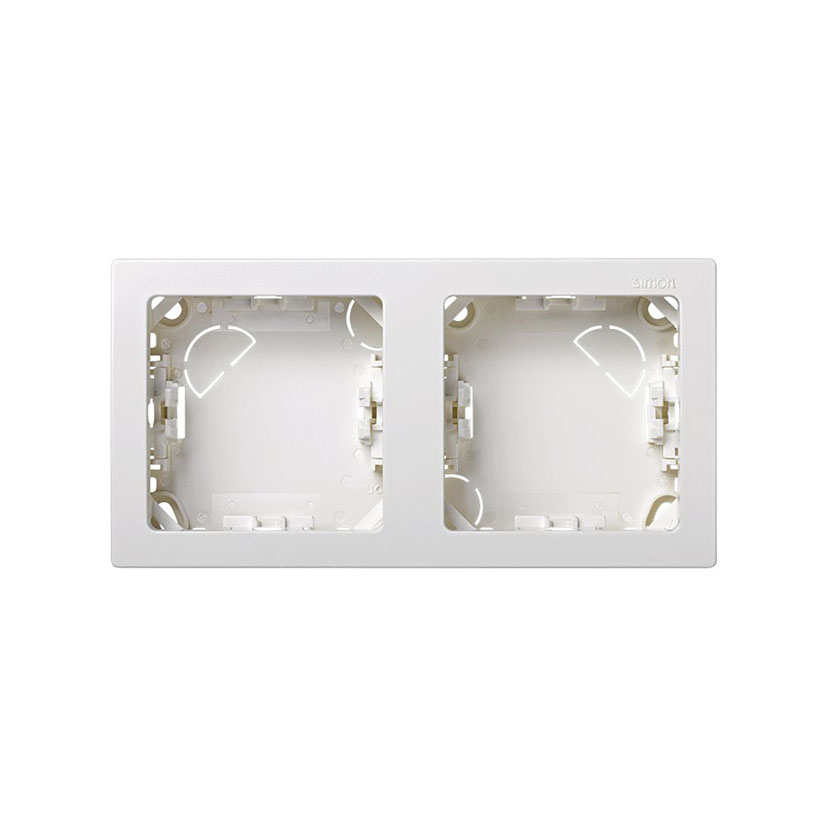 Marco doble superficie SIMON 73 Loft blanco
