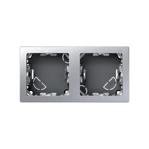 Marco doble superficie SIMON 73 Loft aluminio