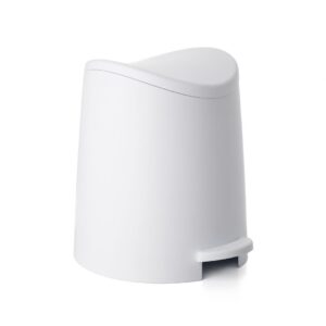 Cubo de Baño Standard con Pedal 3 Litros Blanco Tatay