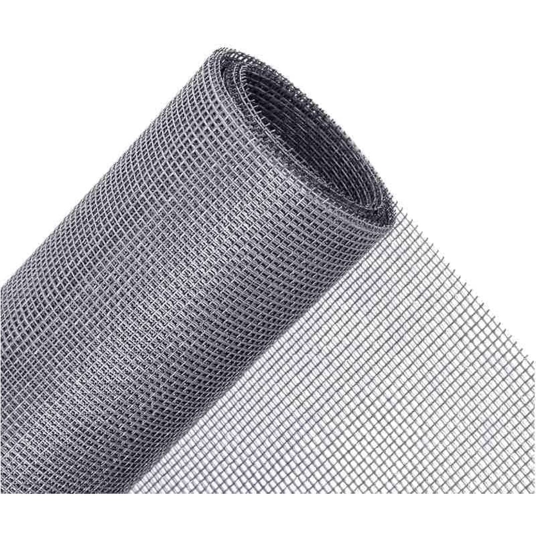 Malla mosquitera LISTA New 100% fibra vidrio 100 cm x 3 m Gris