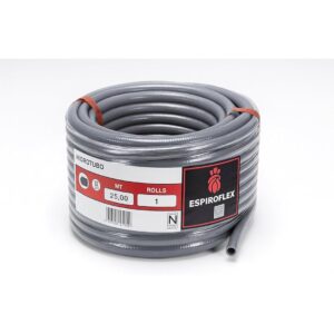 Tubería Flexible PVC Hidrotubo Espiroflex Ø43x50mm 25m Gris
