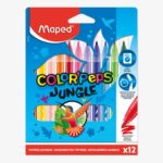 Maped Color'Peps Eco Jungle Estuche de 12 Rotuladores