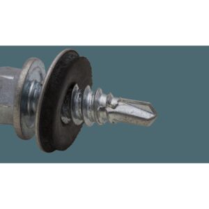 Tornillo broca reducida DIN 7504-K con arandela neopreno 6.3x19 P16 #1 SW8 - Caja 1000 unidades