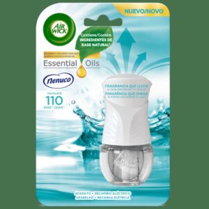 Air Wick Ambientador Eléctrico Aparato + Recambio Nenuco con Aceites Esenciales