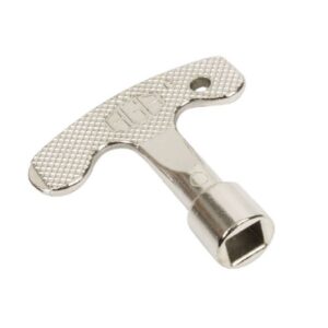 Llave de Cierre Cuadrado 8 mm Zamak Niquelado AGA 03018C (Pack 10 Unidades)