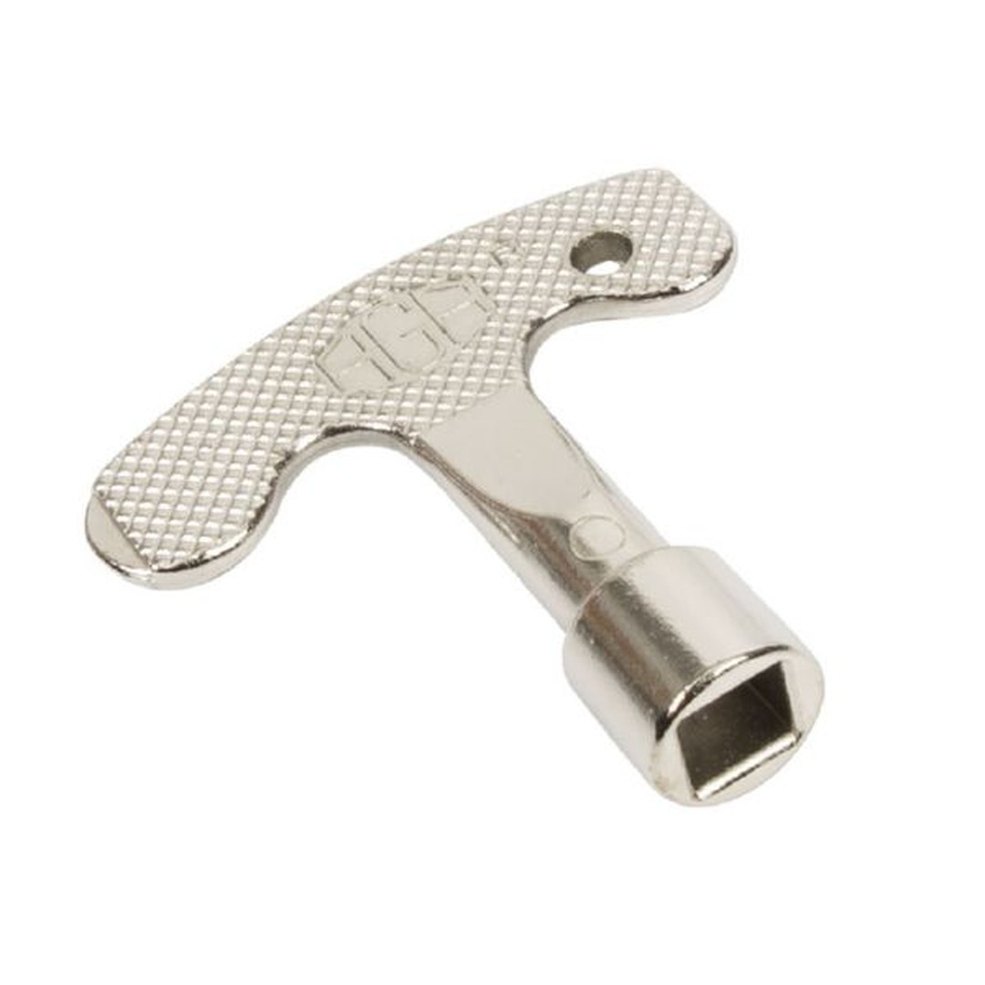 Llave de Cierre Cuadrado 8 mm Zamak Niquelado AGA 03018C (Pack 10 Unidades)