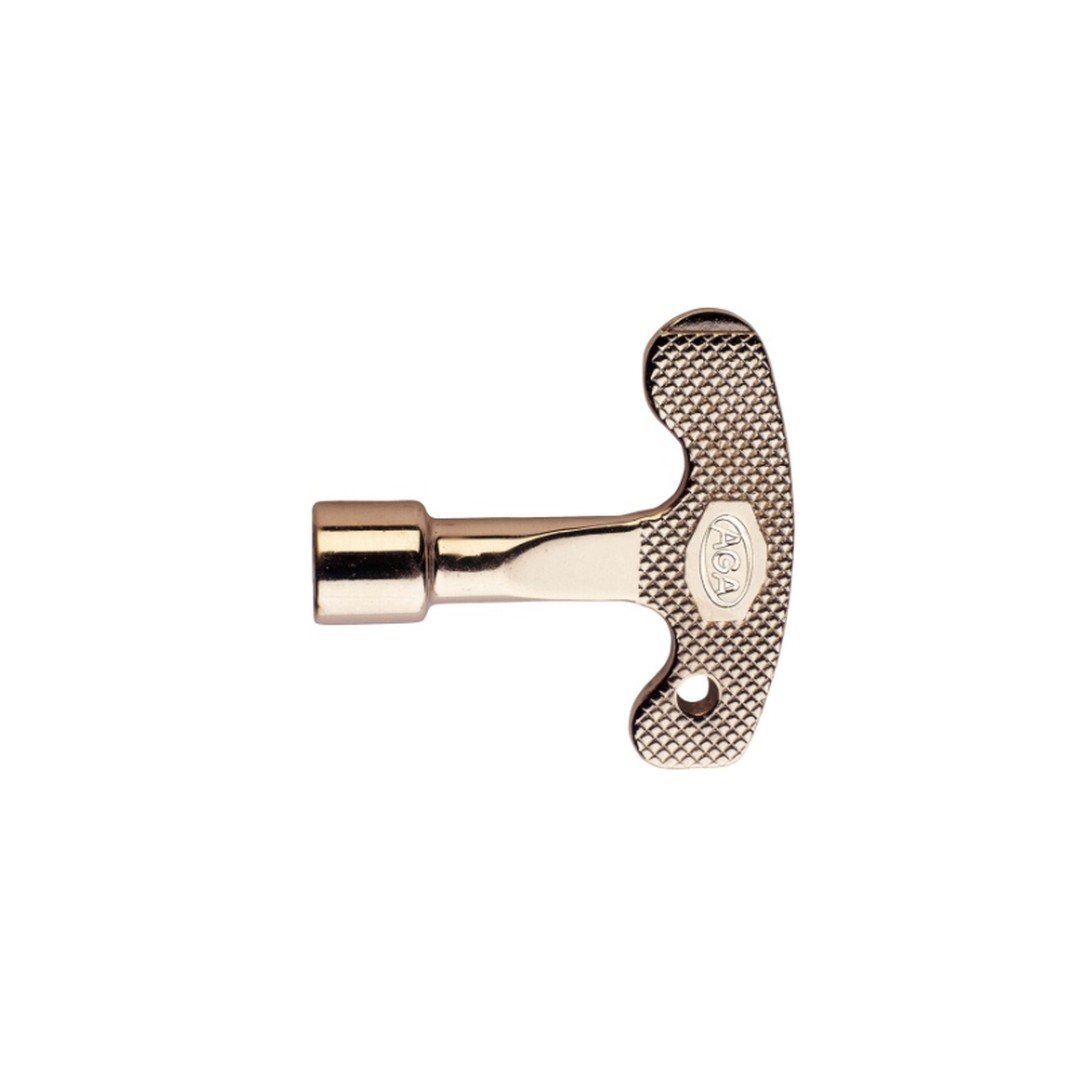 Llave de Cierre Cuadrado 8 mm Zamak Niquelado AGA 03018C (Pack 10 Unidades)