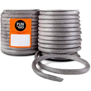 Fondo de Junta de Polietileno FUN&GO Ø6 mm Gris Rollo 25 m