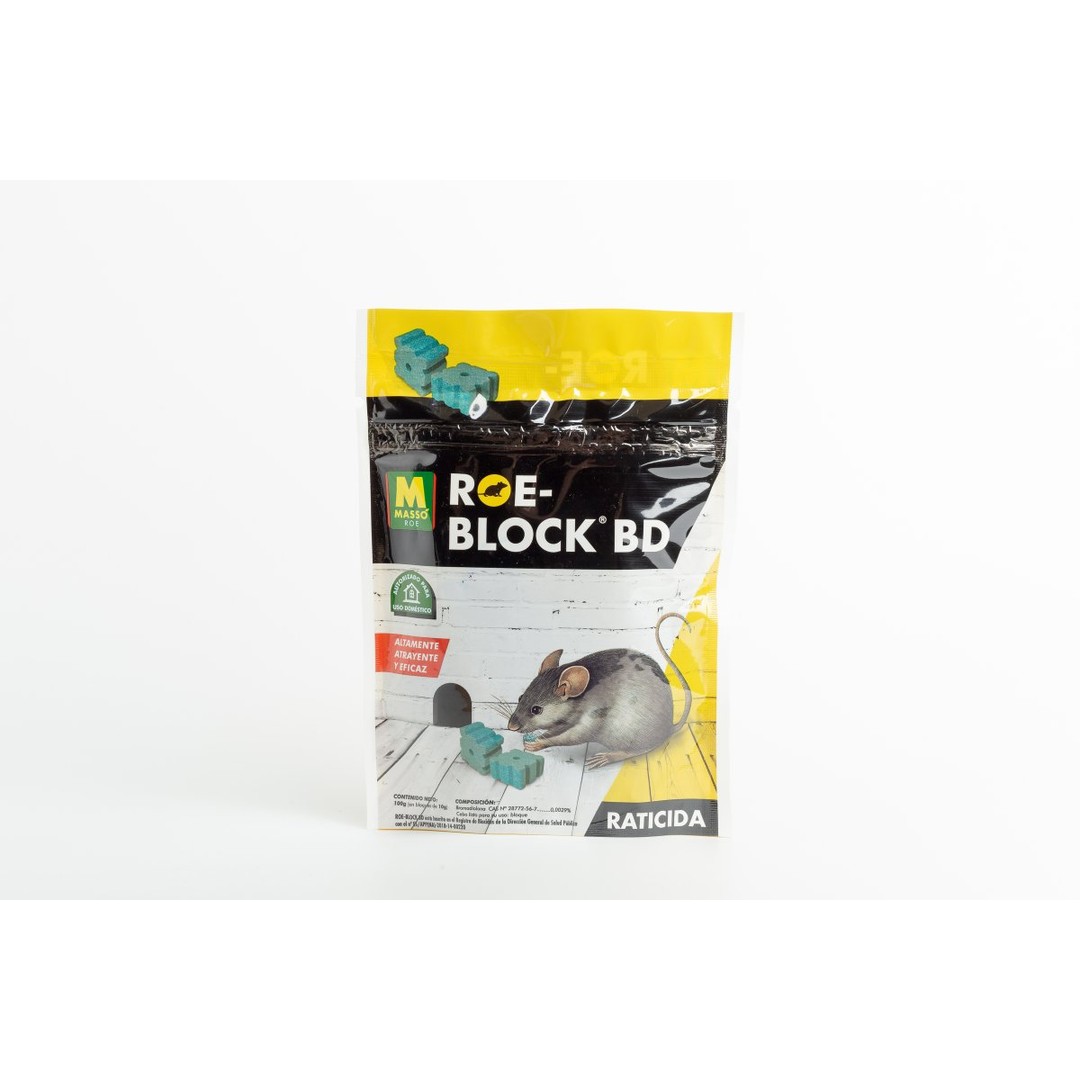 ROE-BLOCK BD 100 gr MASSÓ Raticida