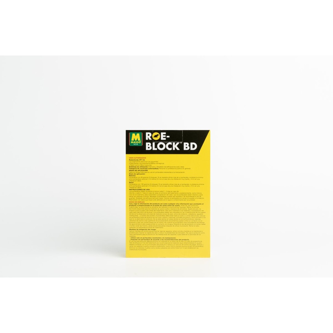 ROE-BLOCK BD 100 gr MASSÓ Raticida