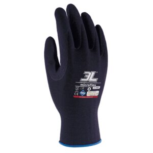Guante Microflex S-1001 T/8 Negro