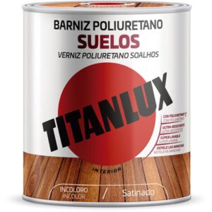 Barniz Poliuretano Satín Incoloro Titan 750ml