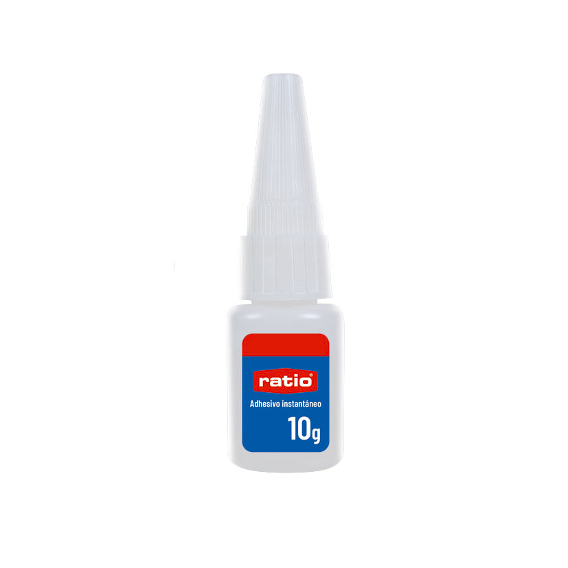 Adhesivo instantáneo RATIO cianocrilato en tubo, frasco y pack - Imagen 2