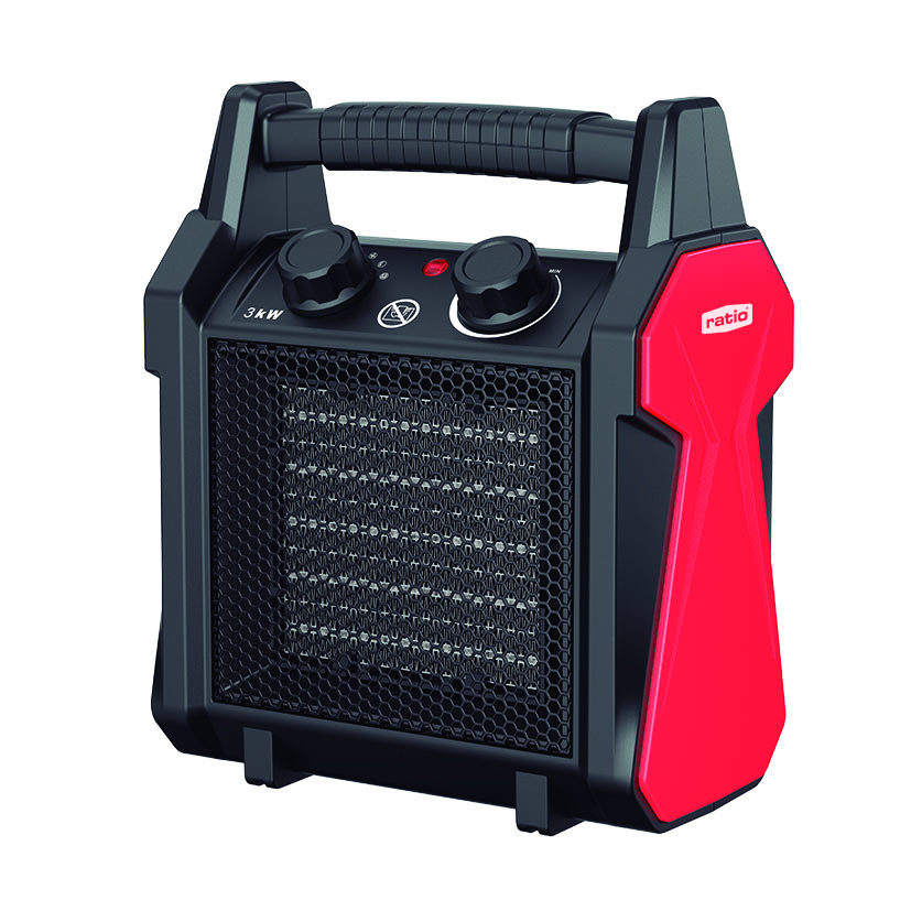 Calefactor industrial cerámico portátil RATIO PRO E743 E744 - Imagen 2
