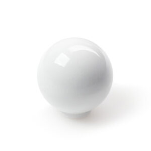 Pomo Esfera ABS Blanco 28 mm Rei 7-308