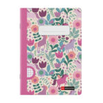 Cuaderno Grapa A5 48Hj Flowe Unicorn