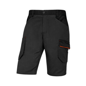 Bermuda de trabajo Deltaplus Mach 2 M2BE3STR gris naranja