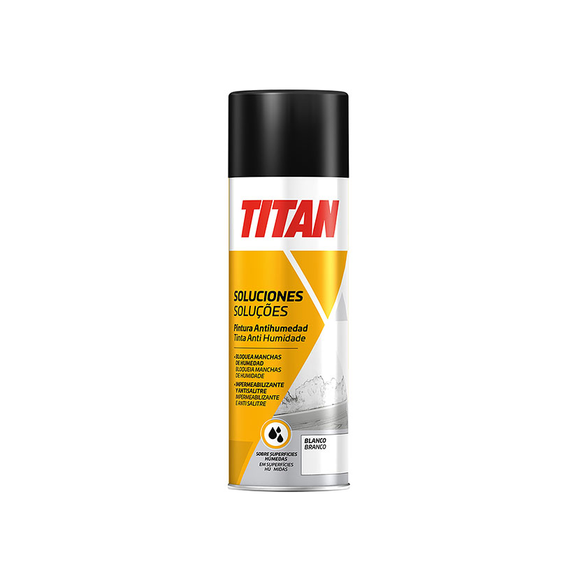 Pintura Antihumedad Titan Soluciones Blanco Mate - Imagen 3