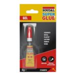 Adhesivo instantáneo Soudal Super Glue Gel 3 g