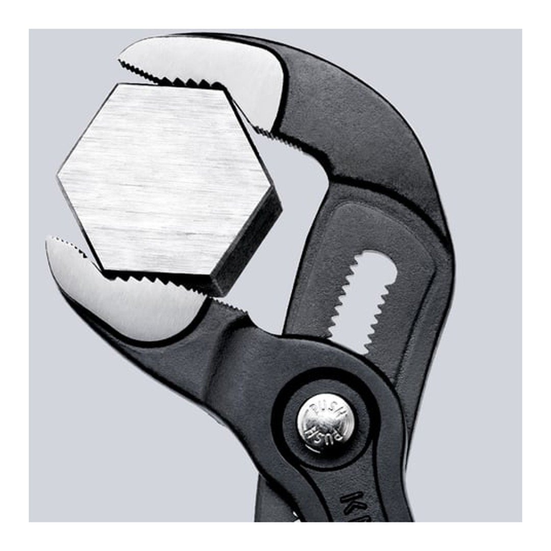 Alicate pico de loro Knipex Cobra 87 02 250 mm mangos bicomponente