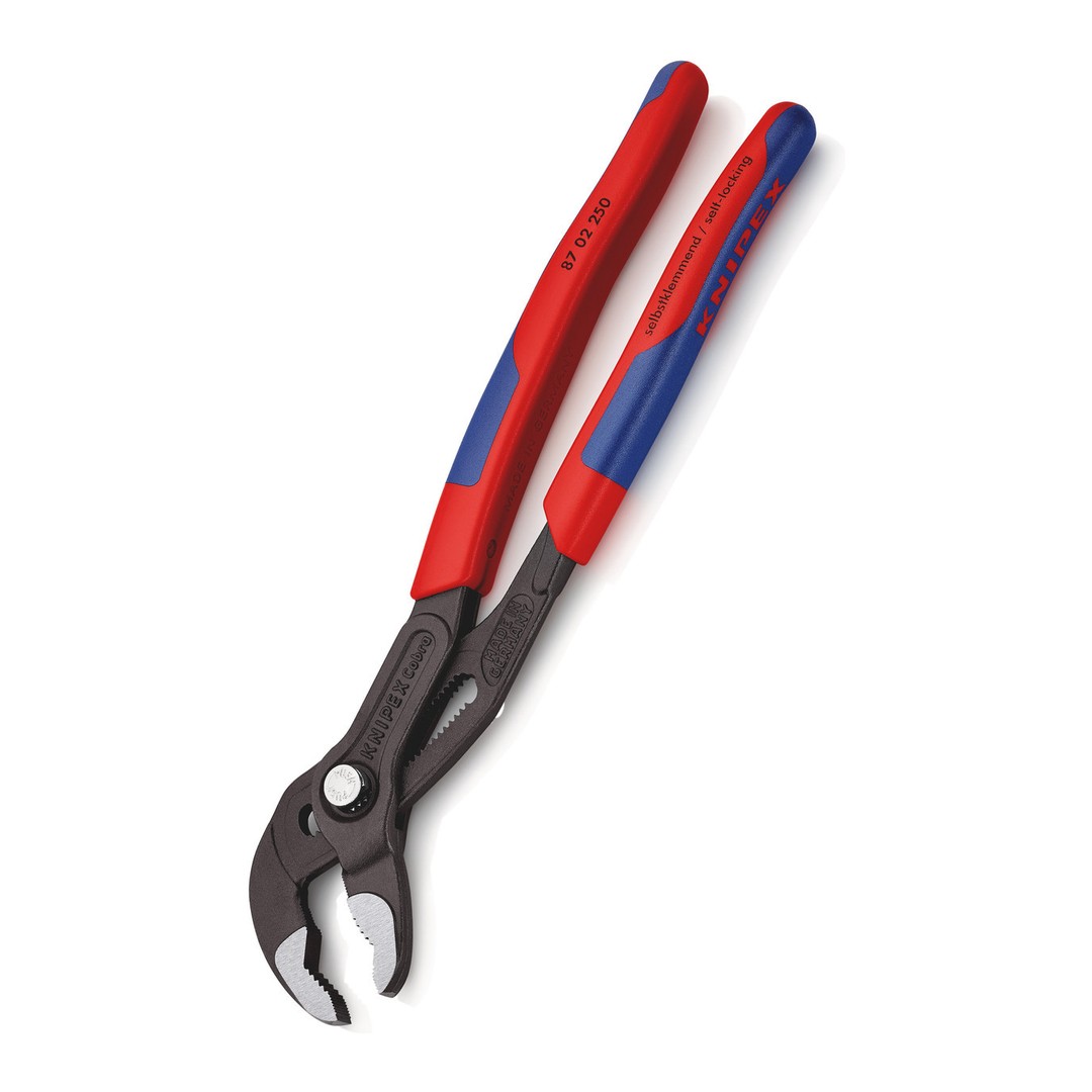 Alicate pico de loro Knipex Cobra 87 02 250 mm mangos bicomponente