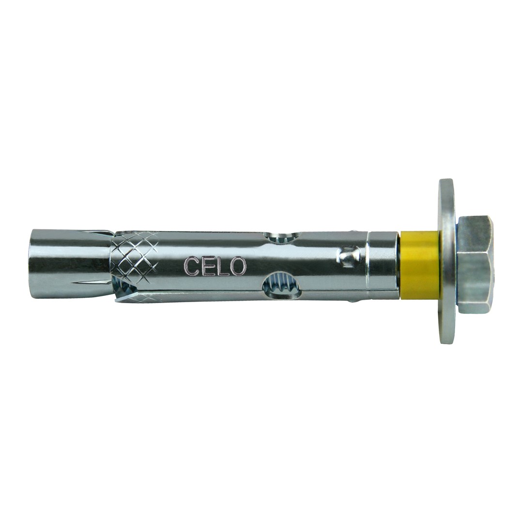 Anclaje camisa CELO Dynabolt DT tornillo hexagonal cincado