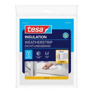 Burlete de espuma autoadhesivo tesa INSULATION 10 m blanco