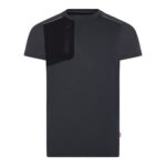 Camiseta técnica Velilla V.Dynamix GRS gris mineral y negro