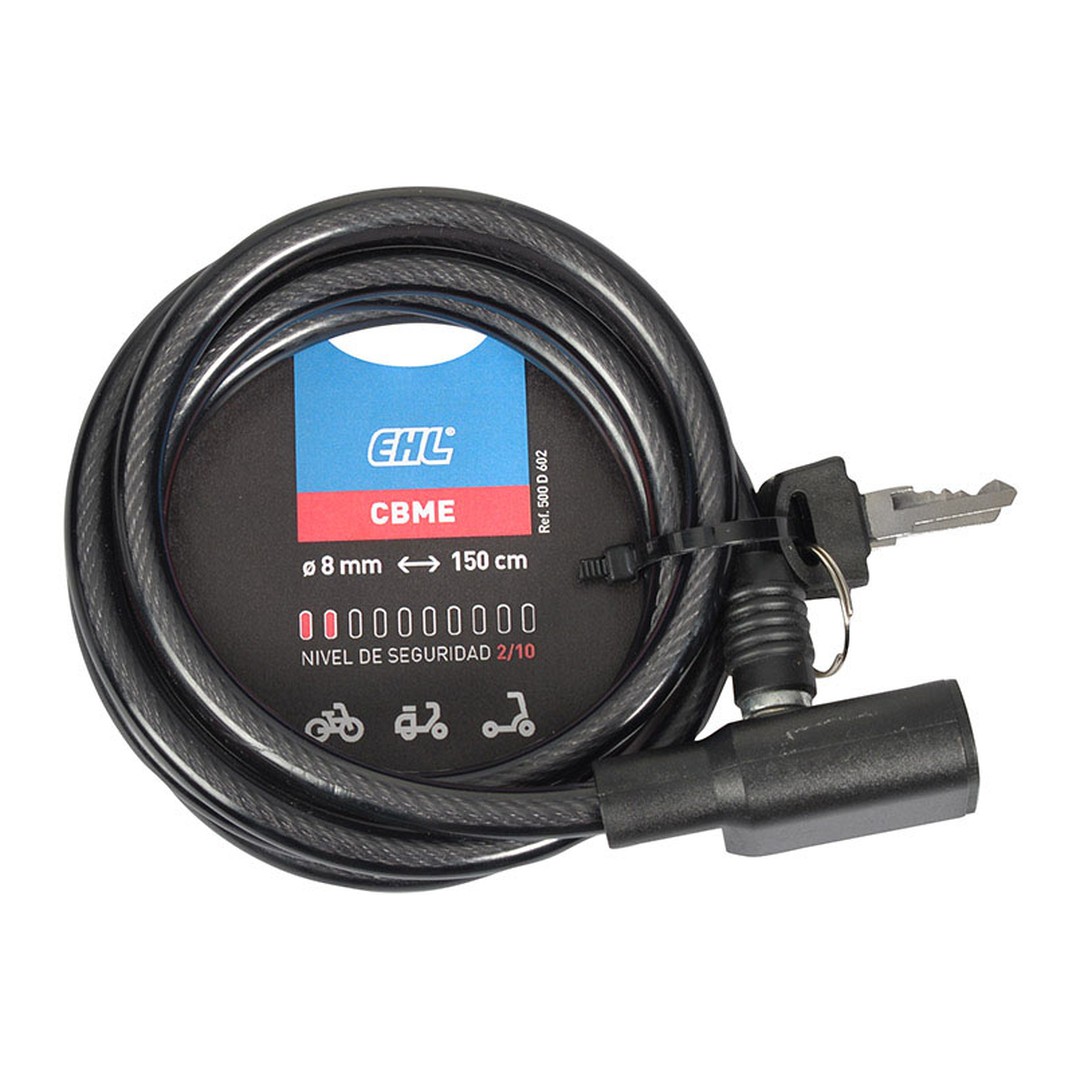 Candado de Cable Espiral EHL CBME