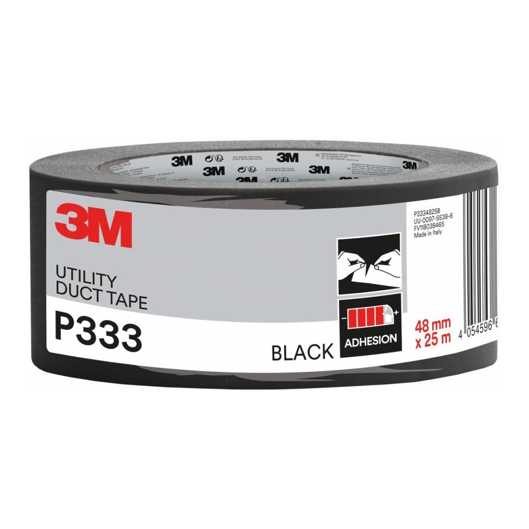 Cinta americana 3M P333 negra 48 mm x 25 m