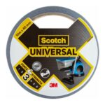 Cinta americana Scotch Universal 2904 gris plata 10 m x 48 mm