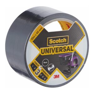 Cinta americana Scotch Universal 2904 negra 10 m x 48 mm