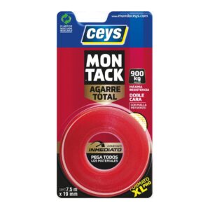 Cinta doble cara Ceys Montack Pro 7,5 m x 19 mm