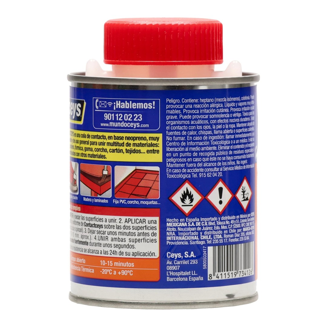 Cola de contacto Ceys Contactceys con pincel 250 ml