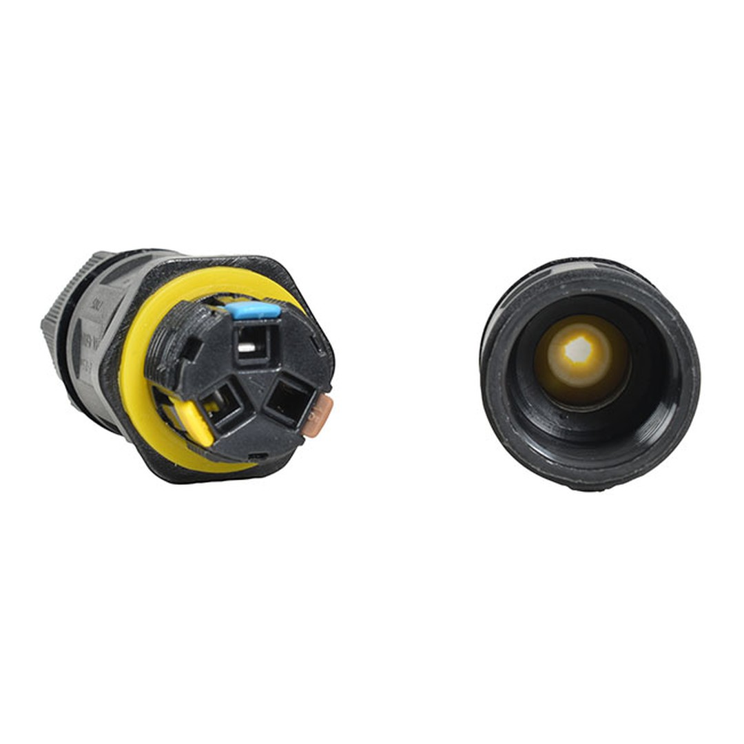 Conector rápido estanco IP68 DUOLEC desmontado