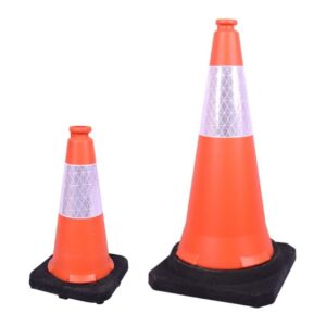 Conos de señalización FARU de polietileno 45 y 75 cm