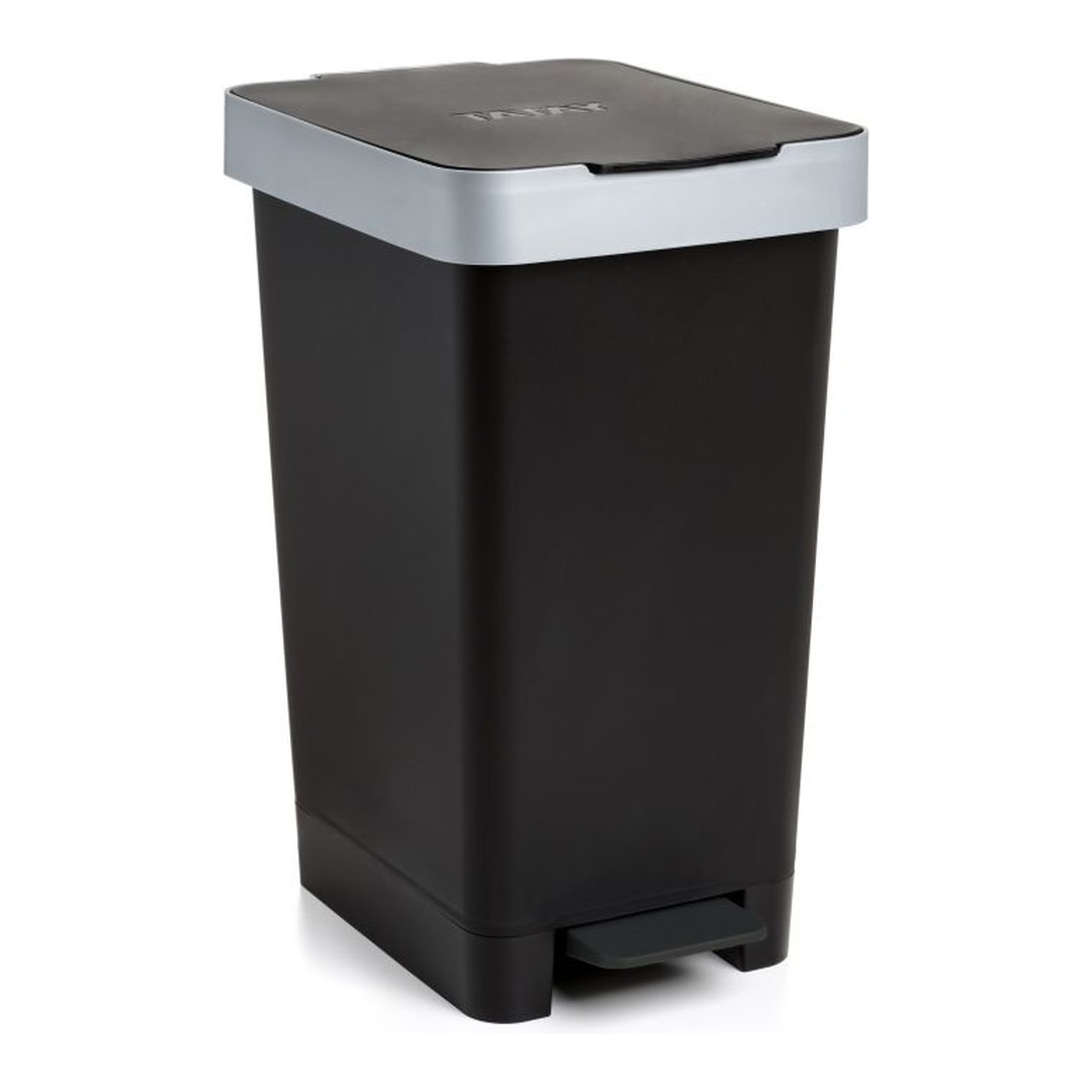 Cubo de basura con pedal Tatay Smart 25 L negro