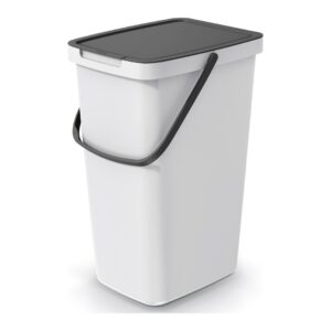 Cubo de reciclaje Duett 20 litros blanco