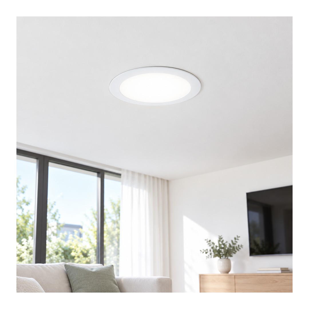 Downlight LED empotrable redondo Duolec Roma New 3CCT